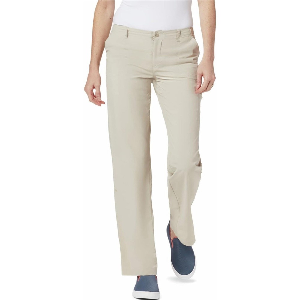 Women's 18 W Regular Roll Up Pants Columbia‎ Brand  Beige Color